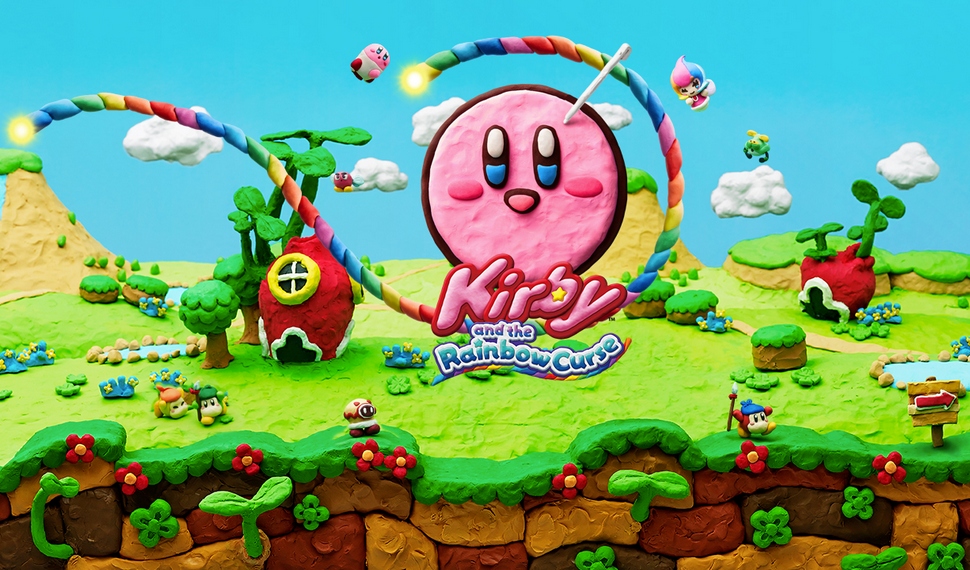 Kirby And the Rainbow Paintbrush (Wii U)
