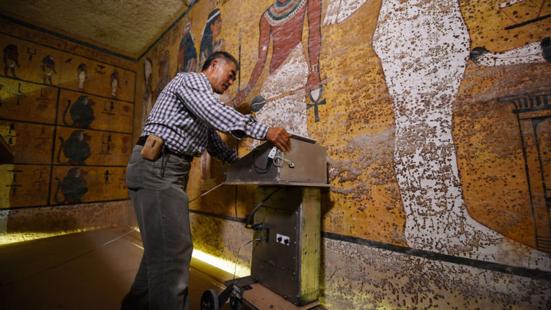 Αρκετά πιθανή η ύπαρξη κρυφού θαλάμου και υλικών στον τάφο του Τουταγχαμών