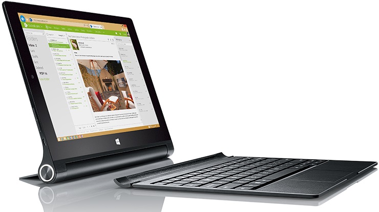 Νέο Yoga Tablet 2 από τη Lenovo, σε δύο μεγέθη με Windows ή Android και από $249.99
