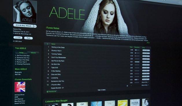Μείωση για πρώτη φορά των ψηφιακών πωλήσεων μουσικής