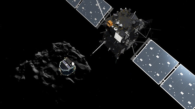 Σε απόσταση αναπνοής το ευρωπαϊκό διαστημικό σκάφος Rosetta από τον κομήτη. Ξεκίνησε η διαδικασία προσεδάφισης!