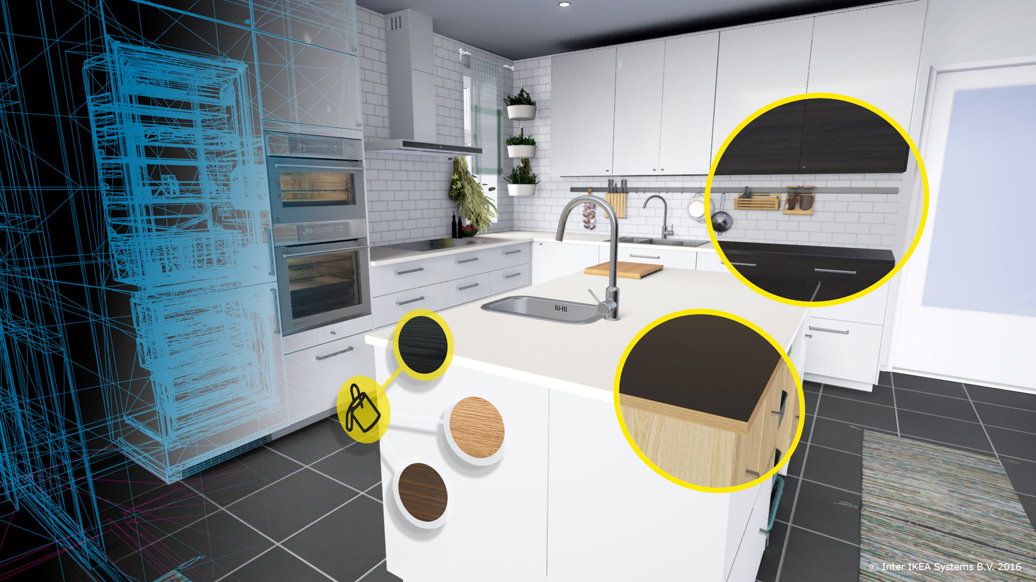 VR εφαρμογή από την Ikea, που παρουσιάζει μια εικονική κουζίνα