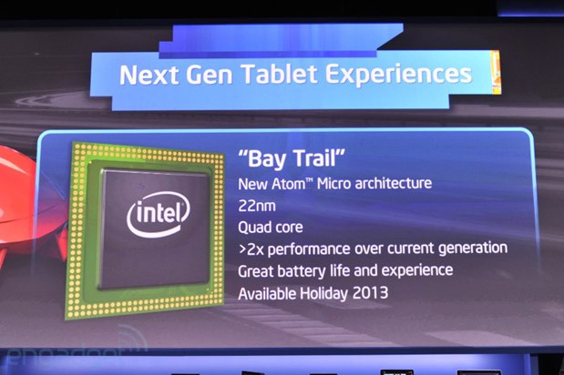 Intel: Μέσα στο χρόνο Windows 8 tablets με τιμές από $200