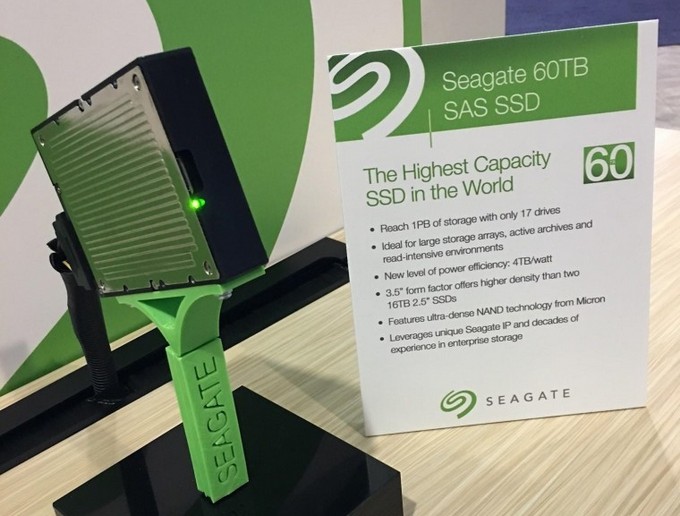H Seagate σπάει τα κοντέρ με SSD χωρητικότητας 60TB