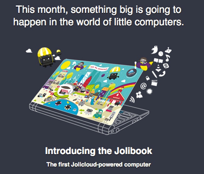 Πολύ κοντά σε κυκλοφορία το πρώτο Jolicloud netbook