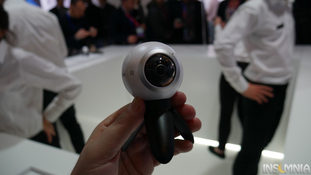 H Samsung παρουσίασε την κάμερα Gear 360 (video)