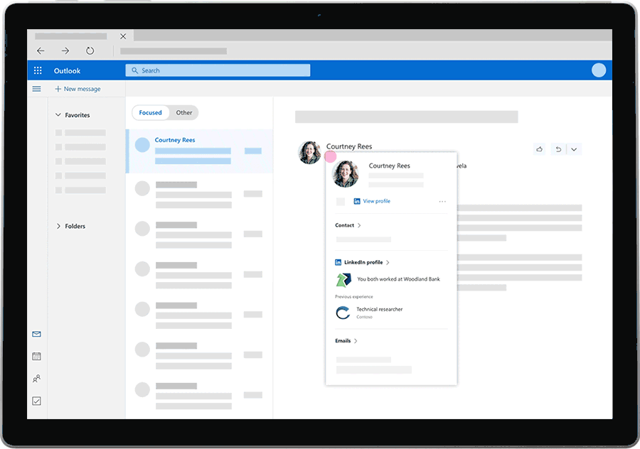 Η Microsoft φέρνει το LinkedIn στο inbox των χρηστών του Outlook.com