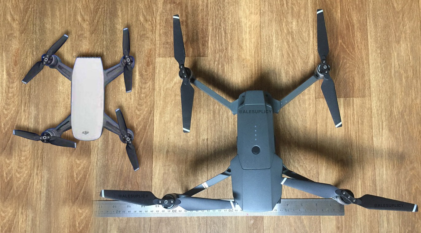Νέο drone με την ονομασία Spark ετοιμάζει η DJI, σε σχήμα μικρότερο του Mavic Pro