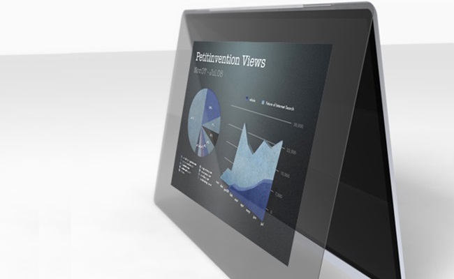 MacBook με διάφανη οθόνη και "φωτοβολταϊκά" στοιχεία οραματίζεται η Apple
