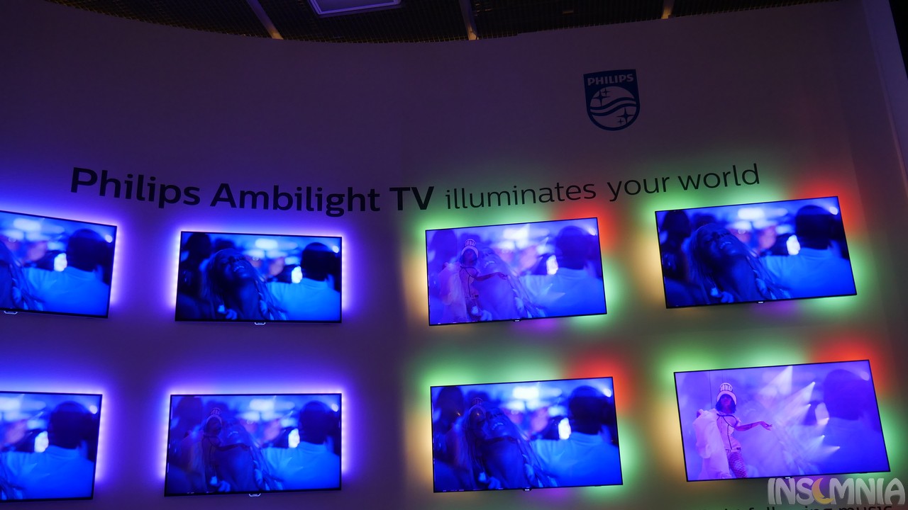 Με την Ambilight τηλεόραση 4K, η Philips μετατρέπει το χώρο σας σε μία τεράστια οθόνη (Video)