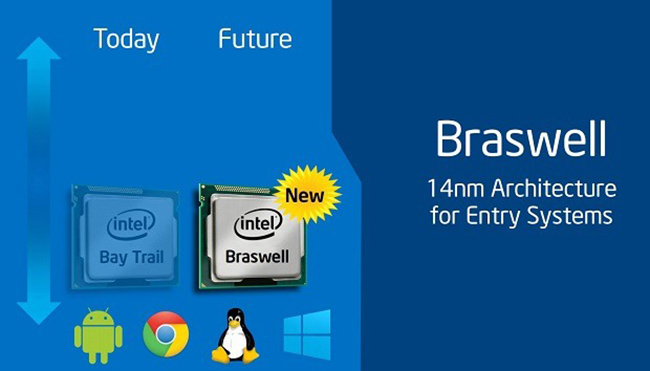 64-bit έκδοση Android 4.4 KitKat και Braswell στα 14nm ανακοίνωσε η Intel στο IDF14
