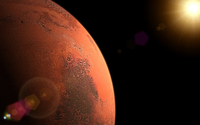 Ο Άρης βγαίνει σιγά, σιγά από την δική του εποχή των παγετώνων