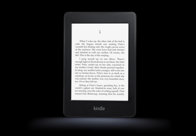 Kindle Paperwhite από την Amazon με οθόνη υψηλής ανάλυσης και ενσωματωμένο φωτισμό