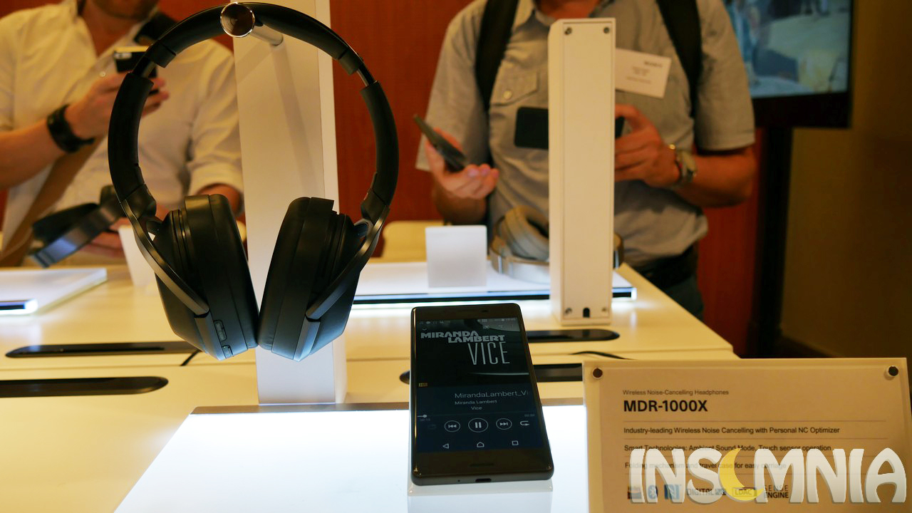 Η Sony παρουσίασε τα ασύρματα ακουστικά MDR-1000X με σούπερ τεχνολογία noise canceling