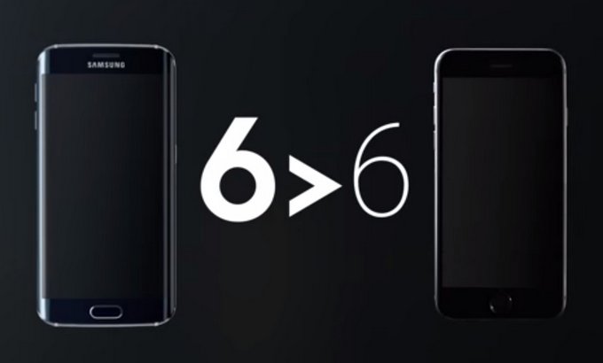 Η Samsung συγκρίνει και χλευάζει το iPhone 6 με δύο νέα διαφημιστικά του Galaxy S6 edge