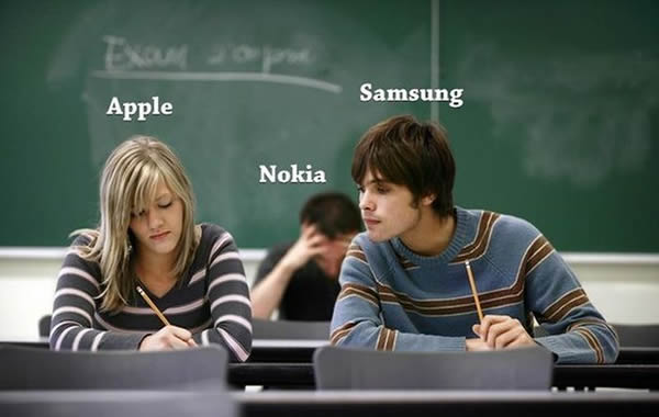 Η Nokia "συμμαχεί" με την Apple εναντίον της Samsung