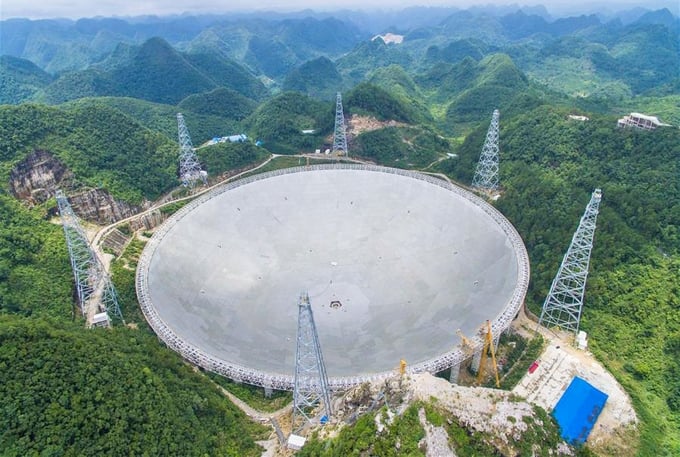 Η Κίνα ολοκλήρωσε την κατασκευή του μεγαλύτερου ραδιοτηλεσκόπιου στον κόσμο, του FAST