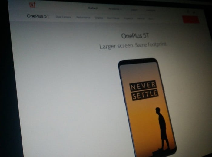 Έρχεται το OnePlus 5T με οθόνη 18:9