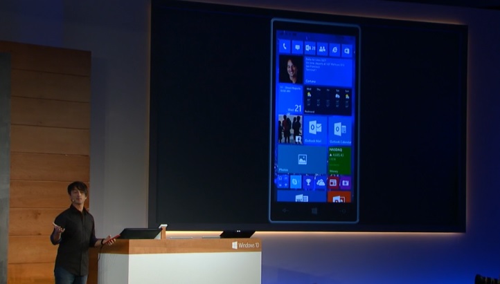 Νέες εικόνες από τα Windows 10 για smartphones