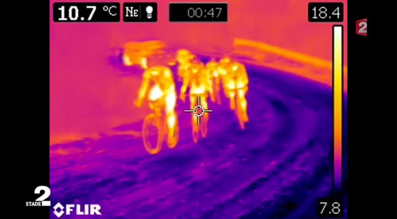 Μυστική θερμική κάμερα αποκαλύπτει τη χρήση κινητήρων από επαγγελματίες ποδηλάτες