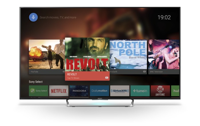 Την πλατφόρμα του Android TV επιλέγει η Sony για τις νέες τις Smart TV