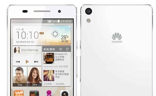 Huawei Ascend P6 S: Με ταχύτερο επεξεργαστή και στα 6.5 χιλ. πάχος