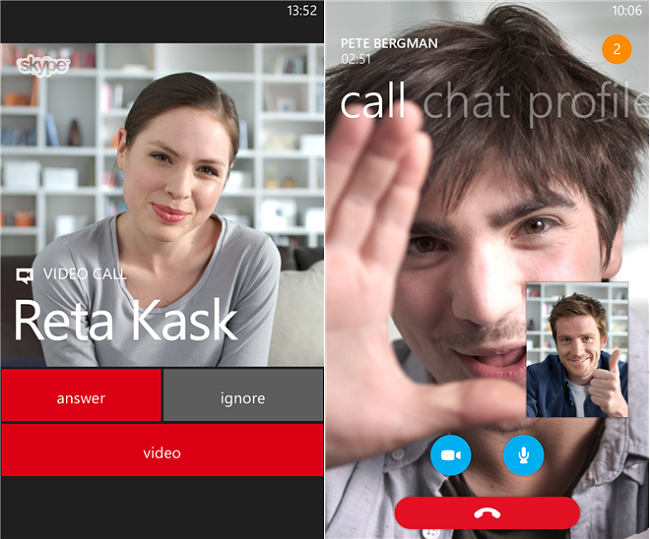 Η νέα έκδοση του Skype για Windows Phone 8.1 συνεργάζεται με τη Cortana