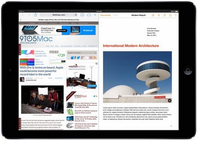 Φήμες για νέο τρόπο multitasking στο iPad και το iOS 8