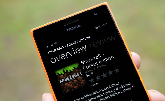Το Minecraft - Pocket Edition διαθέσιμο για συσκευές Windows Phone