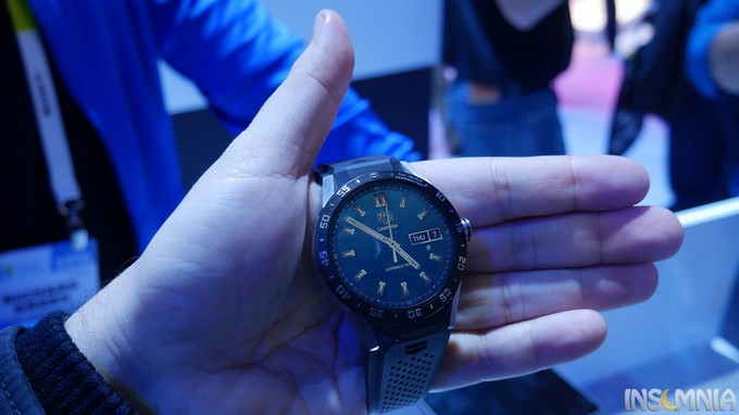 Φορώντας το Tag Heuer Connected, το smartwatch των $1500