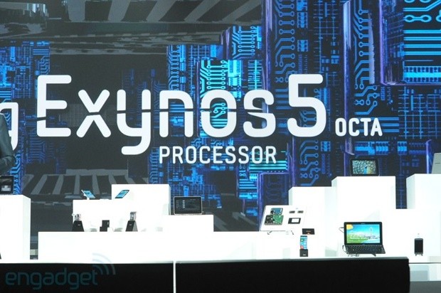 Η Samsung παρουσιάζει το οκταπύρηνο chip Exynos 5 Octa
