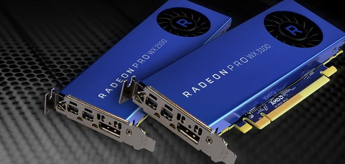 Η AMD ανακοίνωσε τις Radeon Pro WX 2100 και 3100 για σταθμούς εργασίας