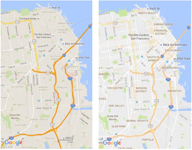 Νέα έξυπνη και πιο “καθαρή” σχεδίαση για τους Google Maps