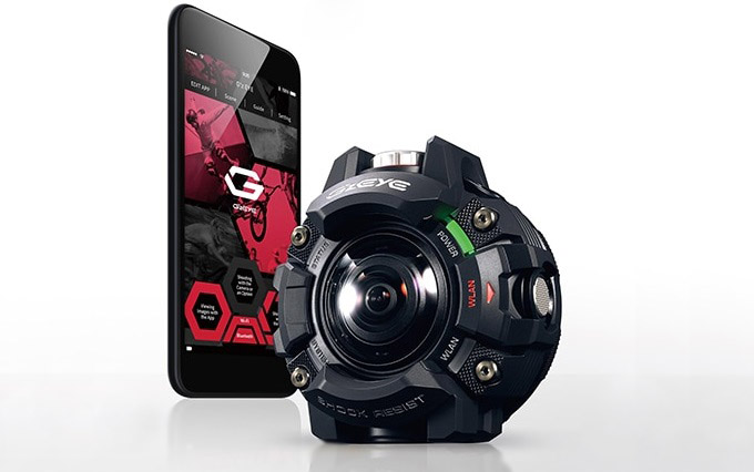 Η Casio ανακοίνωσε τη σειρά rugged action cameras, G’z EYE, λανσάροντας πρώτα τη GZE-1