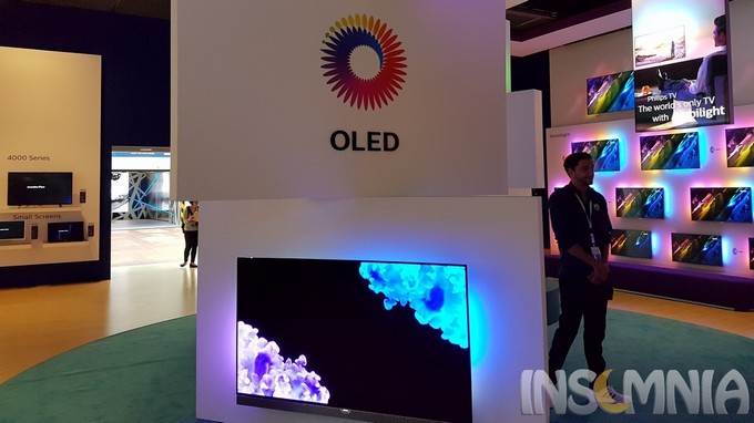 Την πρώτη της OLED τηλεόραση παρουσίασε η Philips