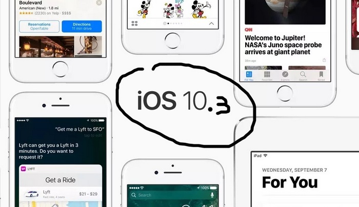 iOS 10.3 από σήμερα με το εξελιγμένο σύστημα αρχείων APFS