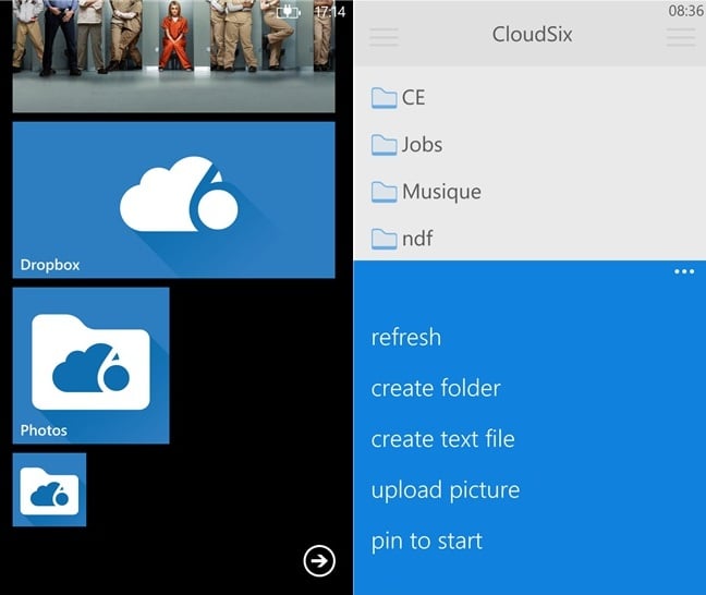 Το CloudSix είναι ο καλύτερος Dropbox client για τα Windows Phone
