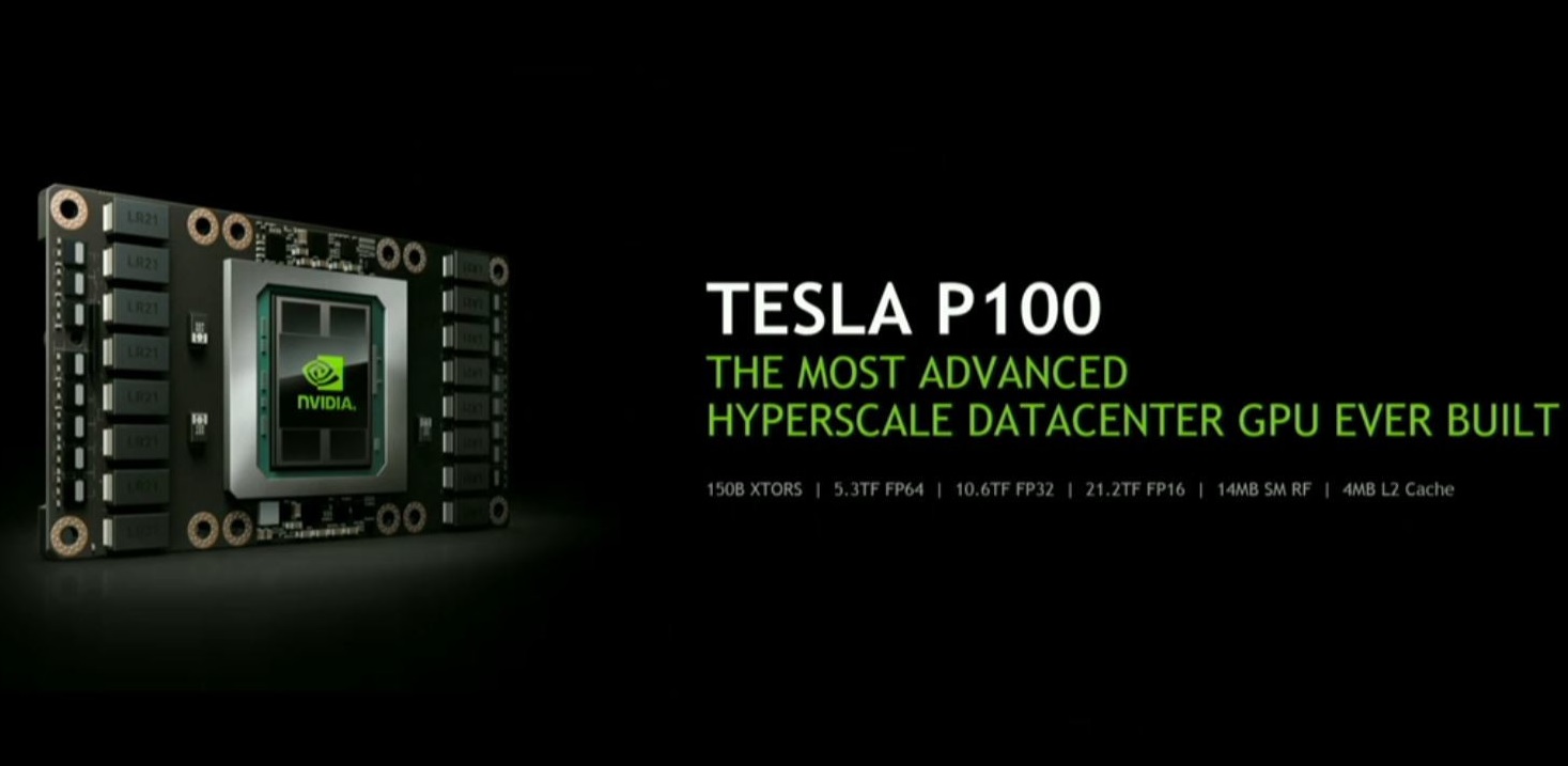 Το πρώτο προϊόν της Nvidia που βασίζεται στην αρχιτεκτονική Pascal είναι το Tesla P100