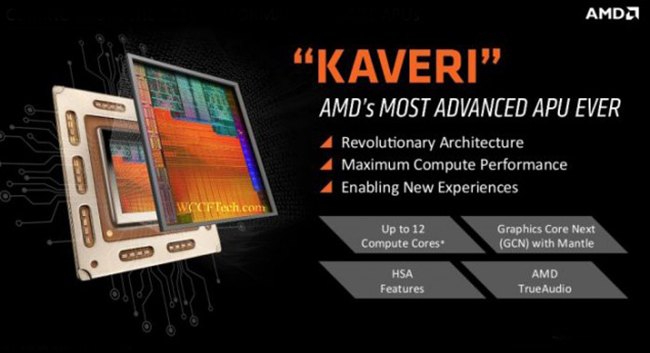 H AMD αποκάλυψε τις νέες mobile Kaveri APUs