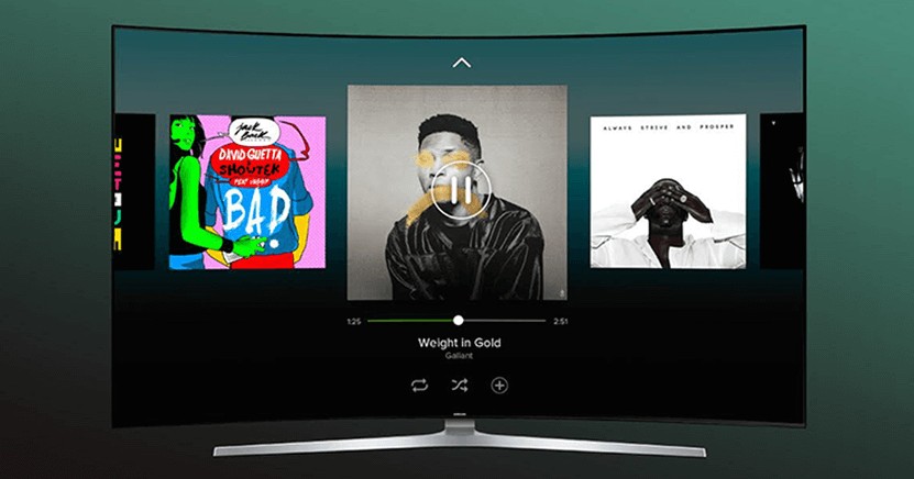 Πρόσβαση στο δωρεάν πακέτο του Spotify από νεότερες τηλεοράσεις της Samsung