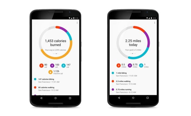 Το Google Fit μετράει τώρα το πόσες θερμίδες καίτε καθημερινά