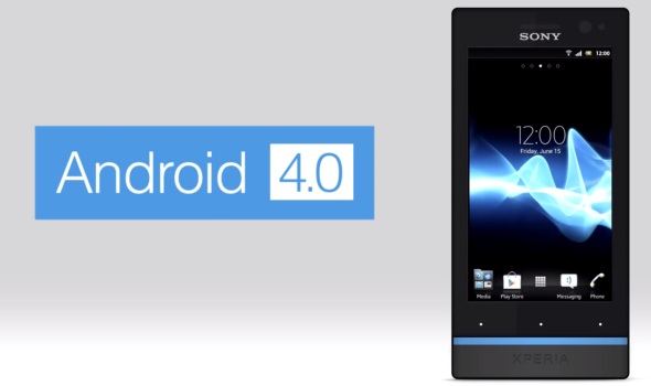 Android 4.0 στο Sony Xperia P