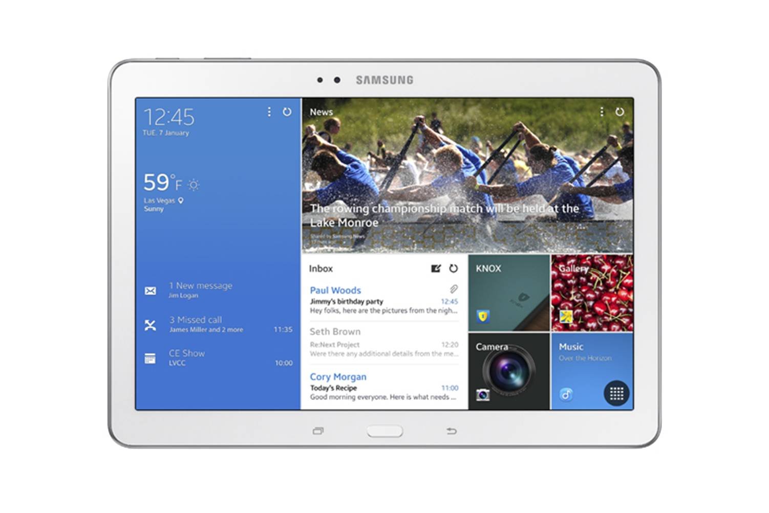 Galaxy TabPRO: Νέα σειρά tablet από τη Samsung με οθόνη 8.4, 10.1, 12.2 ιντσών και ανάλυση 2560 x 1600