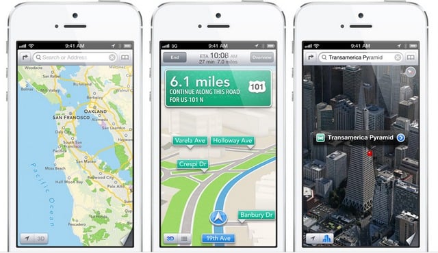 Η Apple ζητάει συγγνώμη για τους νέους χάρτες και προτείνει εναλλακτικές λύσεις