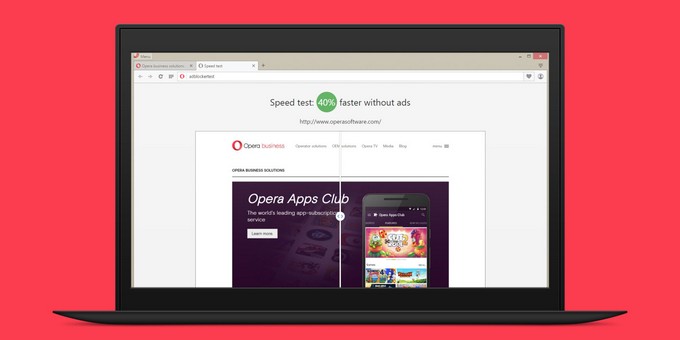 Νέα desktop έκδοση του Opera με ενσωματωμένο ad blocker