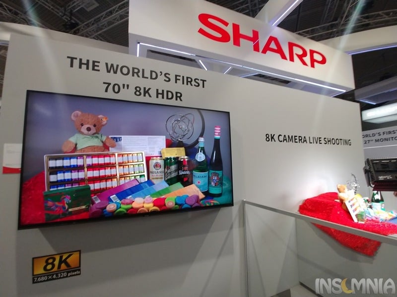 Την πρώτη οθόνη 70 ιντσών με ανάλυση 8K HDR παρουσιάζει η Sharp