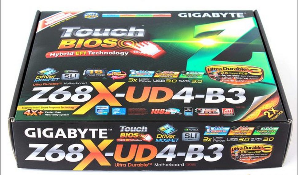 Gigabyte Z68X-UD4-B3 Preview