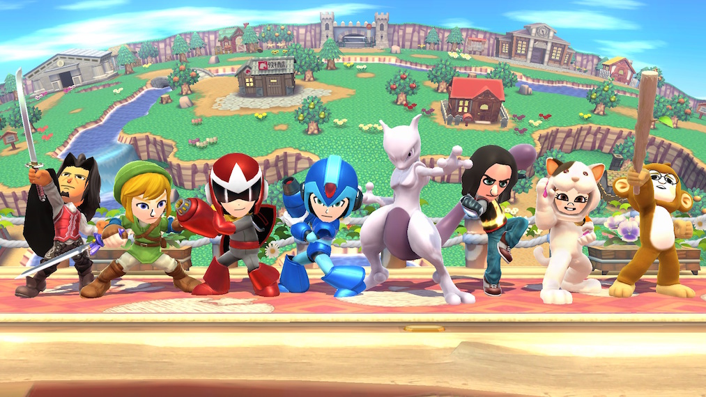 Super Smash Bros 4 -  MewTwo & Mii Fighters Costumes Vol. 1 DLC Review (Wii U)