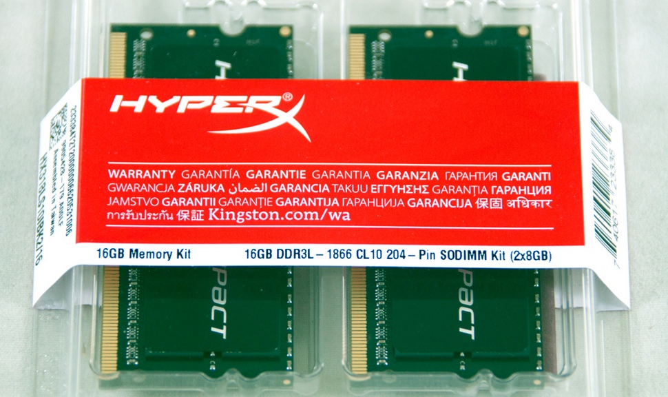 Kingston HyperX Impact 2x 8 GB SODIMM DDR3 Review