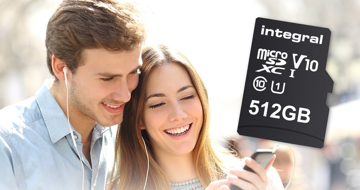 Η Integral ανακοίνωσε κάρτα μνήμης microSD χωρητικότητας 512GB